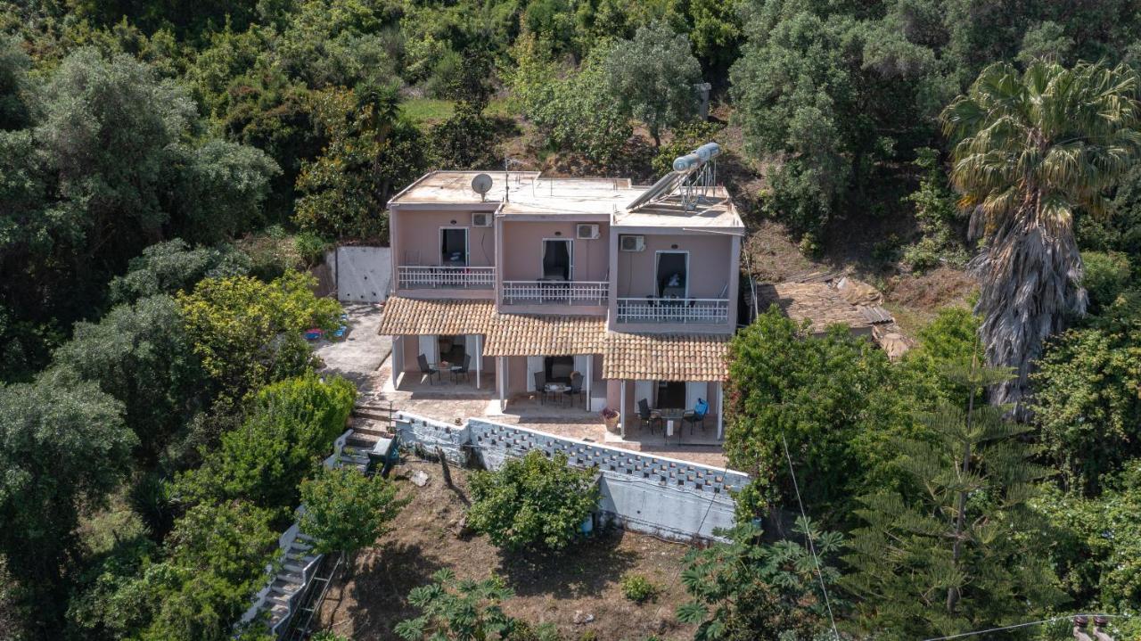 Eden Sea View Studios Mesongi Bagian luar foto